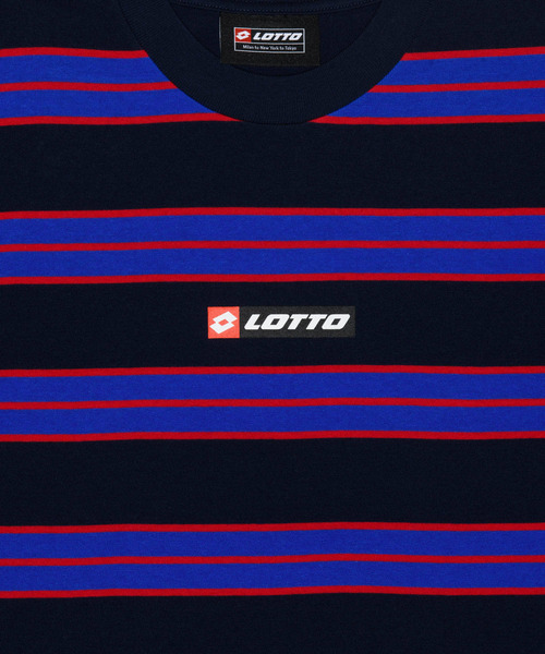 LOTTO tシャツ LOTTO MULTI BORDER T-SHIRTS メンズ : ZOZOTOWN