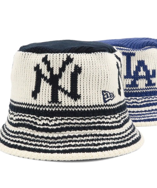 ニューエラ マスターマインド ニット バケット NEWERA M/L NEW ERA（ニューエラ） 帽子 ハット 紫外線カット ニットバケット MLB