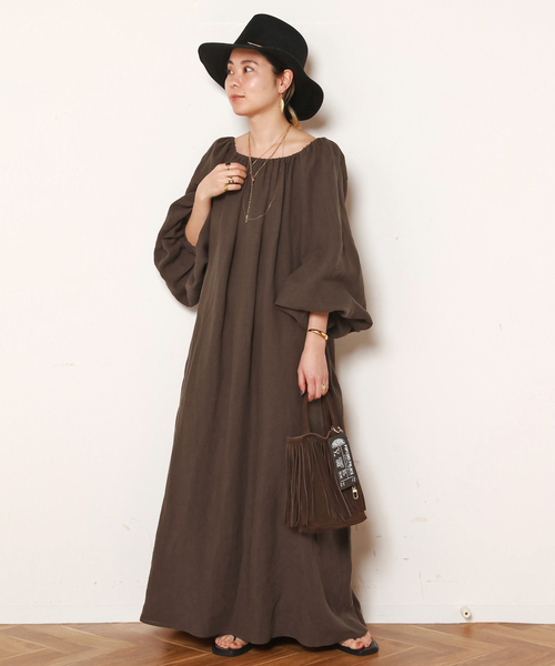 MARLON FIRENZE ハンドバッグ 「MARLON/マーロン」Suede fringe BAG  