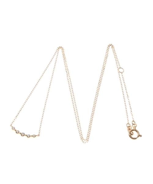 COCOSHNIK（ココシュニック） ネックレス K18ダイヤモンド