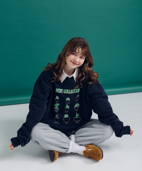 「MUHET」 長袖シャツ LARGE オフホワイト レディース