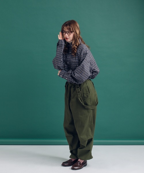 「MUHET」 長袖シャツ LARGE オフホワイト レディース