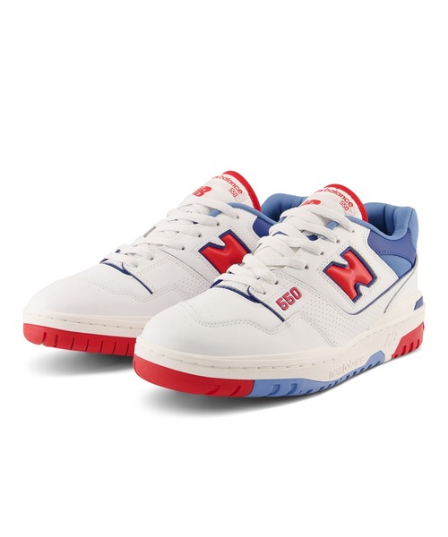 「New Balance」 ローカットスニーカー 23.0cm ホワイト×イエロー メンズ_画像5
