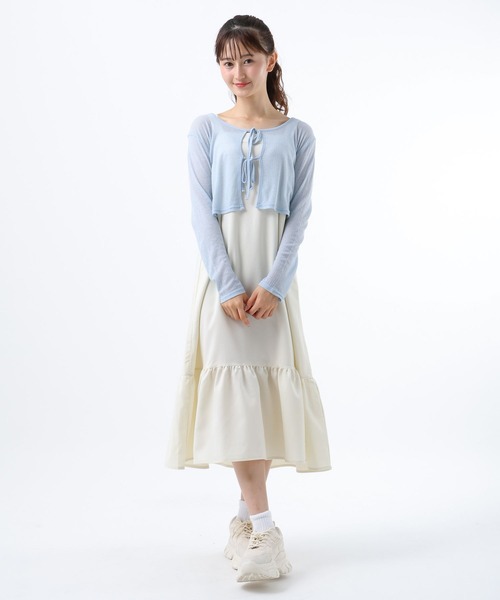 GLOBAL WORK（グローバルワーク） ワンピース 2SET＊カーディガン