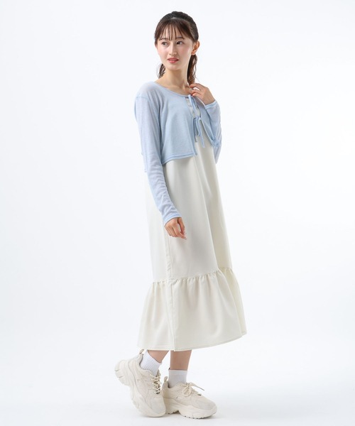 GLOBAL WORK（グローバルワーク） ワンピース 2SET＊カーディガン