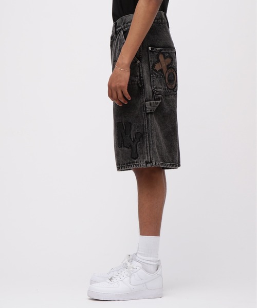 AVIREX ジーンズ LEATHER PATCH DENIM SHORTS / レザーパッチ