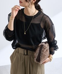 ニット セーター 予約「こなれ感抜群」オーバーショルダーシアーニット レディース｜ZOZOTOWN Yahoo!店