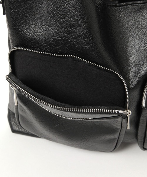 LAKOLE（ラコレ） トートバッグ 2WAYマルチポケットサンカクトート