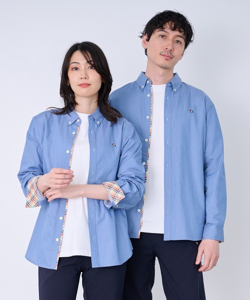 Arnold Palmer（アーノルドパーマー） ブラウス シャツ 裏ワザデニム