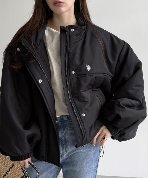 ブルゾン アウター GeeRA別注「U.S. POLO ASSN.」モンスター中わたブルゾン レディース | U.S. POLO ASSN. | 02