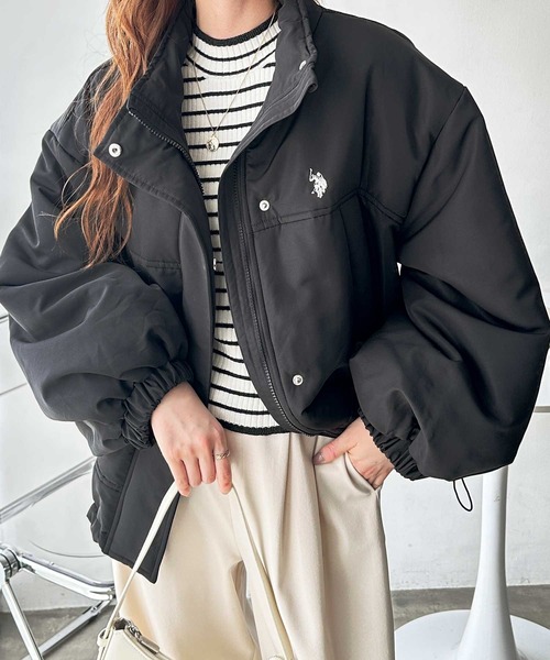 ブルゾン アウター GeeRA別注「U.S. POLO ASSN.」モンスター中わたブルゾン レディース | U.S. POLO ASSN. | 19