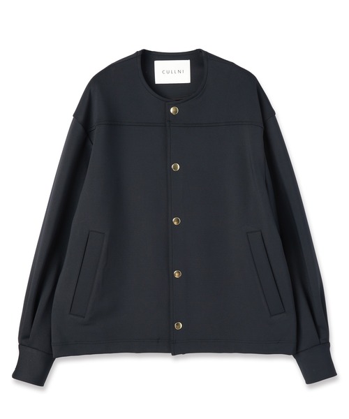 CULLNI（クルニ） ブルゾン アウター Double Cloth Collarless Dot