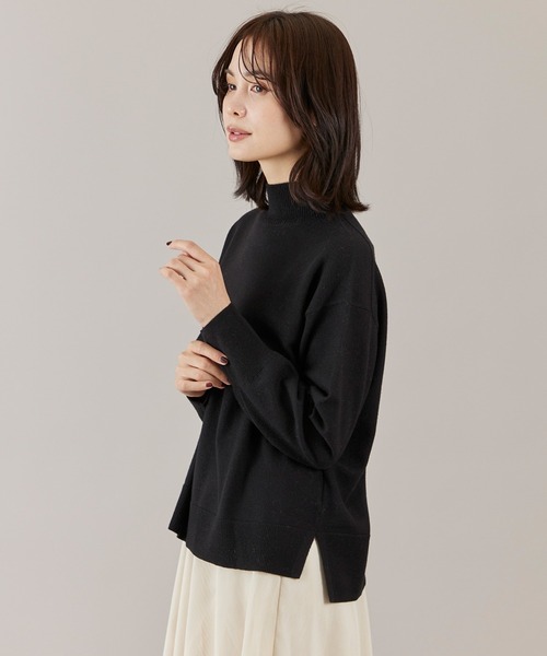 INED（イネド） ニット セーター 「ご家庭で洗える」ウール100