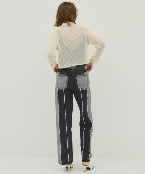 STUDIOUS（ステュディオス） 長袖シャツ FREE ブラック レディース