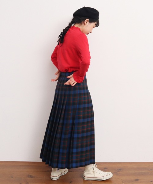 tシャツ 30/1天竺 チェリーレースプルオーバー レディース