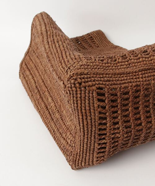 「MAISON N.H PARIS」 かごバッグ FREE ブラウン レディース_画像3