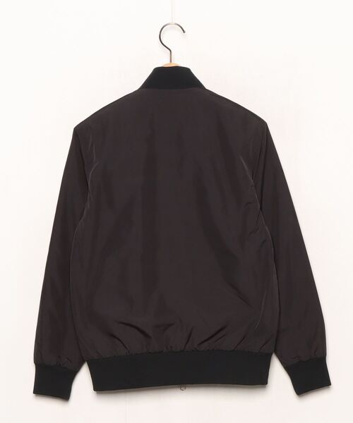 「SHIPS GENERAL SUPPLY」 ジップアップブルゾン SMALL ブラック メンズ_画像2