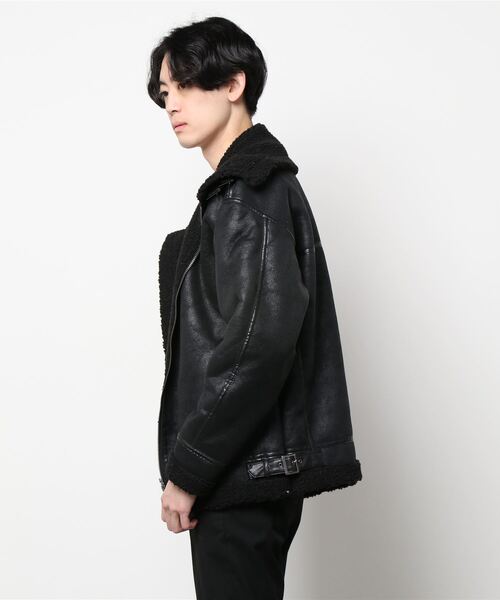 「THISIS」 「HALHAM」ブルゾン MEDIUM ブラック系その他 メンズ_画像2