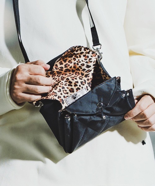 GLIMCLAP ショルダーバッグ mko13145-Dual Compartment Nylon Bag