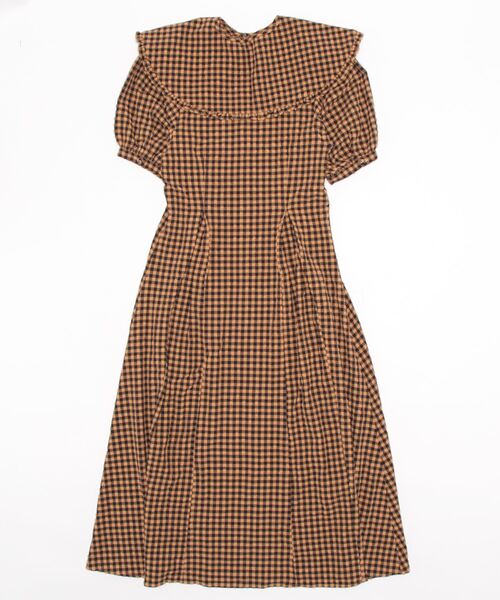 「jouetie」 半袖ワンピース MEDIUM ブラウン レディース_画像2