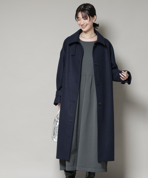 NANO universe（ナノ・ユニバース） ステンカラーコート コート
