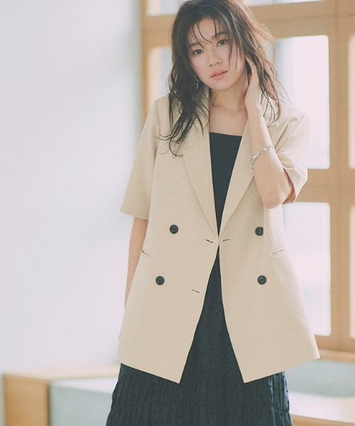 「Pierrot」 ジャケット L ブラック レディース_画像2