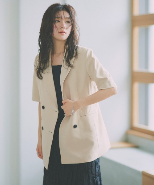 「Pierrot」 ジャケット L ブラック レディース_画像4