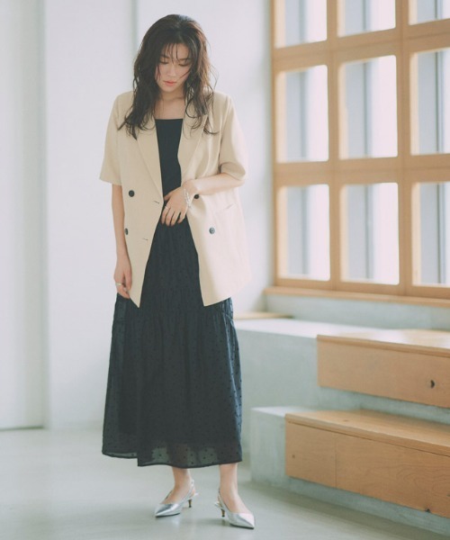 「Pierrot」 ジャケット L ブラック レディース_画像5