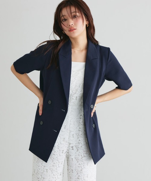 「Pierrot」 ジャケット L ブラック レディース_画像9