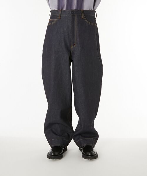 N.HOOLYWOOD COMPILE ジーンズ WIDE TAPARED DENIM メンズ : ZOZOTOWN