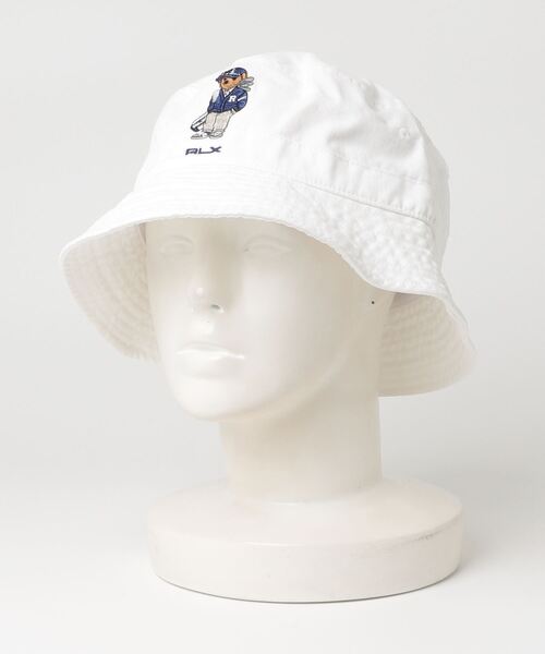 RLX 帽子 ハット Polo ベア コットン バケット ハット メンズ