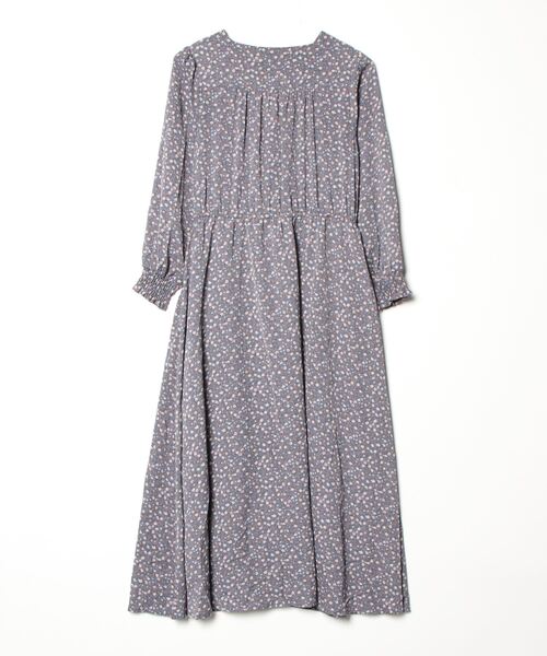 「PREFERIR」 長袖ワンピース MEDIUM グレー レディース_画像2