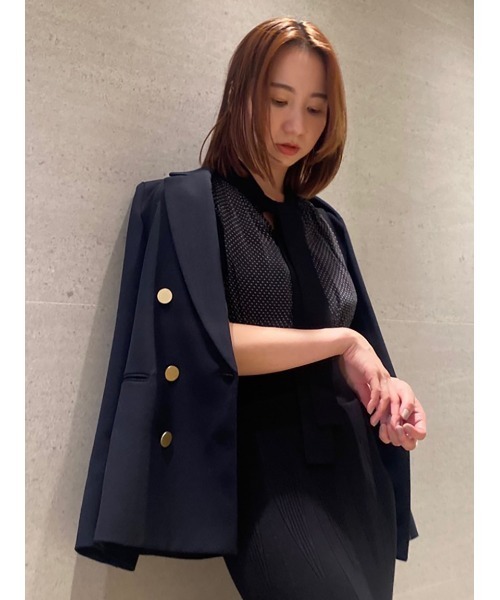 「FRAY I.D」 ノースリーブワンピース 0 グレー レディース_画像4