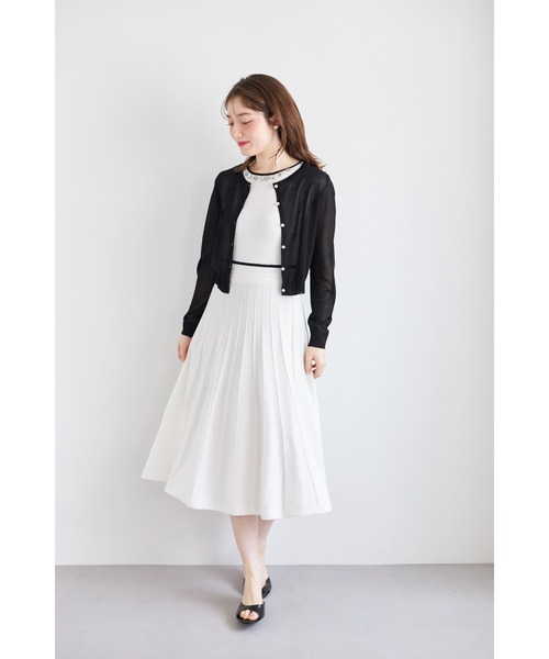 「tocco closet」 ノースリーブワンピース M ラベンダー レディース_画像8