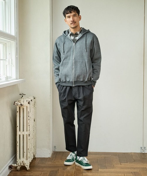 FOUND GOOD（ファウンドグッド） パーカー 裏起毛ZIPパーカー メンズ