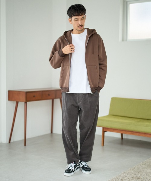 FOUND GOOD（ファウンドグッド） パーカー 裏起毛ZIPパーカー メンズ