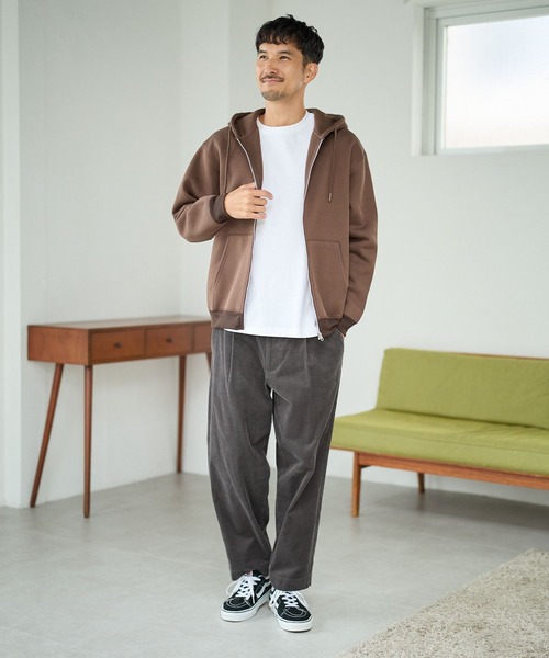 FOUND GOOD（ファウンドグッド） パーカー 裏起毛ZIPパーカー メンズ