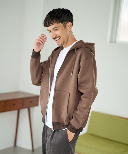 FOUND GOOD（ファウンドグッド） パーカー 裏起毛ZIPパーカー メンズ