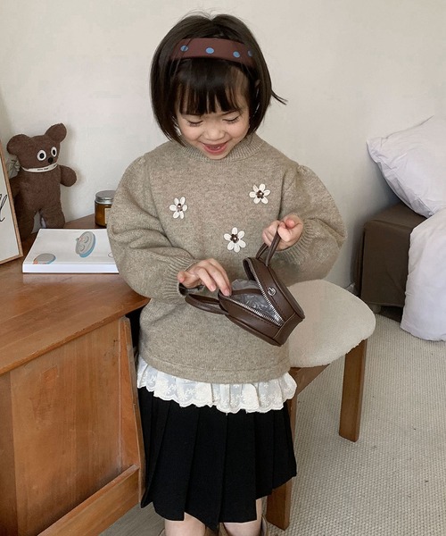 IamI ○ 女の子セーター I am I in fact（アイアムアイインファクト）の「MY BUNNY インター