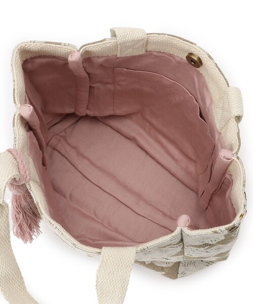 SHOO・LA・RUE（シューラルー） トートバッグ インド製ジャカード