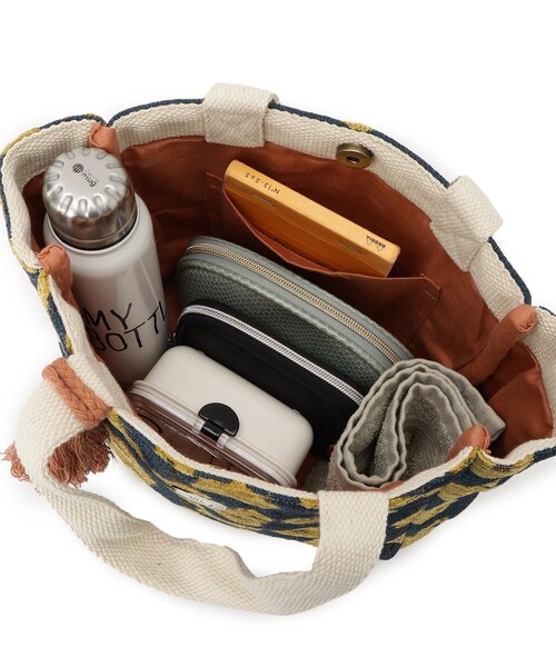 SHOO・LA・RUE（シューラルー） トートバッグ インド製ジャカード