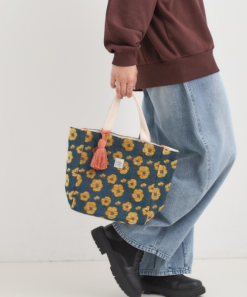 SHOO・LA・RUE（シューラルー） トートバッグ インド製ジャカード