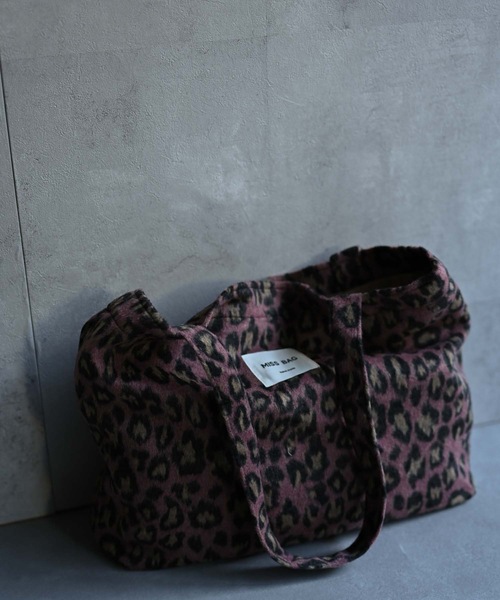 トートバッグ レオパードトート　ヒョウ柄 レディース メンズ | FLANEEK. | 03