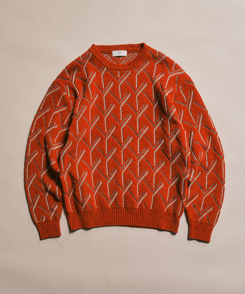 417 EDIFICE（フォーワンセブンエディフィス） セーター ニット ジオメ