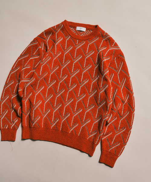 417 EDIFICE（フォーワンセブンエディフィス） セーター ニット ジオメ