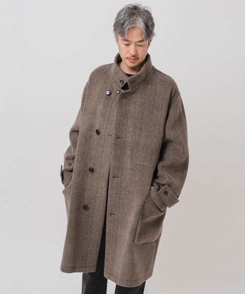 EDIFICE（エディフィス） コート ジャケット E. トリプルパイル ローブ