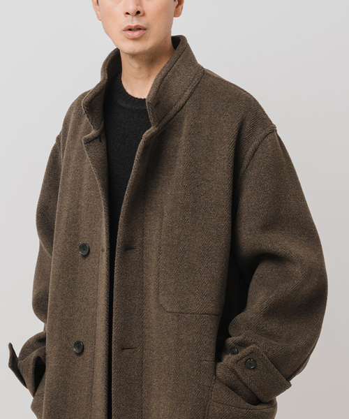 EDIFICE（エディフィス） コート ジャケット E. トリプルパイル ローブ