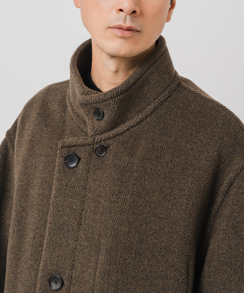 EDIFICE（エディフィス） コート ジャケット E. トリプルパイル ローブ