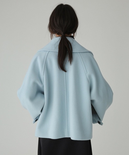 BABYLONE（バビロン） ピーコート pコート モッサショートコート