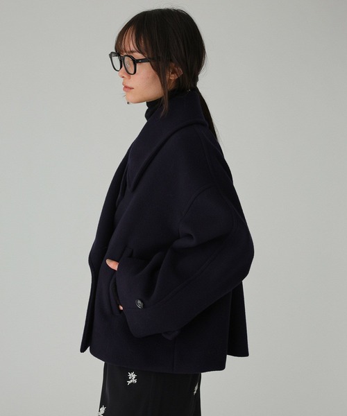 BABYLONE（バビロン） ピーコート pコート モッサショートコート